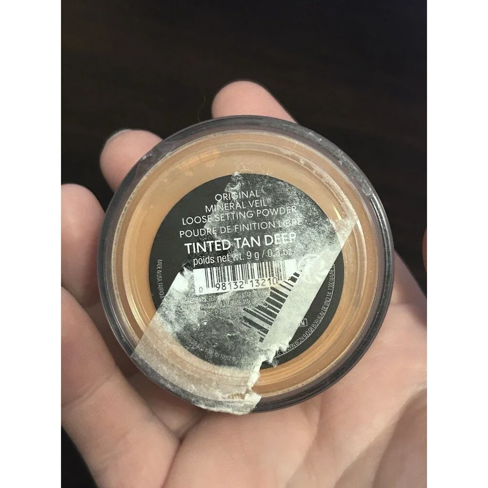 BareMinerals Original Mineral Veil in TINTED TAN DEEP Shade Powder 0.3oz New